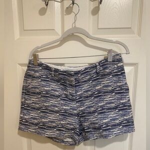 Katherine Barclay Blue Tweed Short